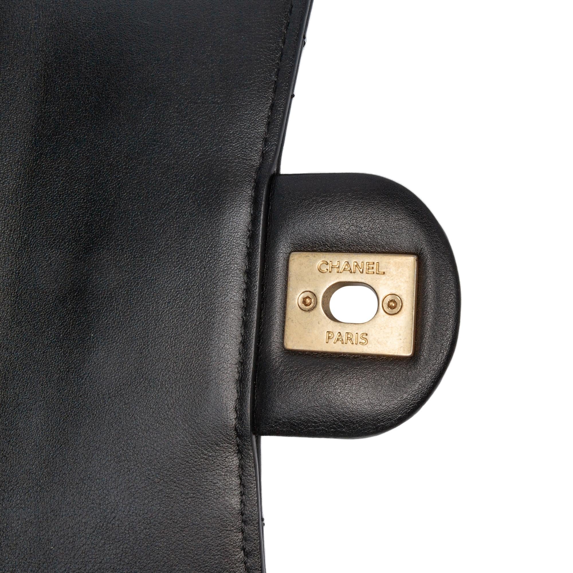 Chanel CC Quilted Calfskin Round Moon Messenger Flap
