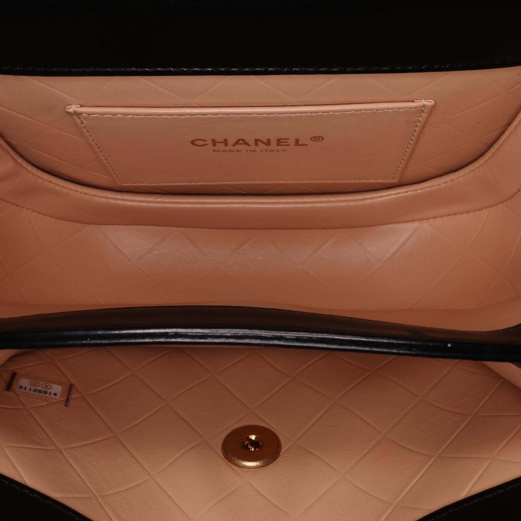 Chanel CC Quilted Calfskin Round Moon Messenger Flap