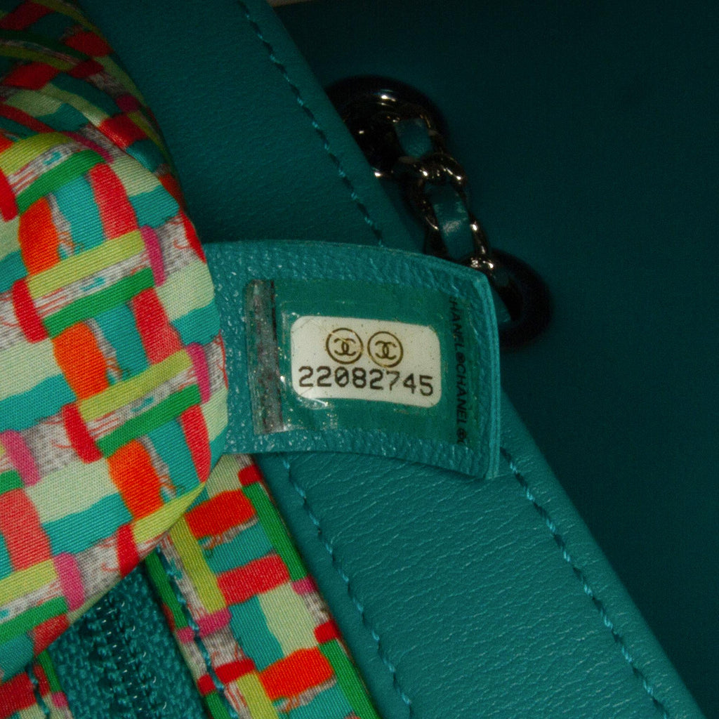 Chanel CC Quilted Calfskin Single Flap