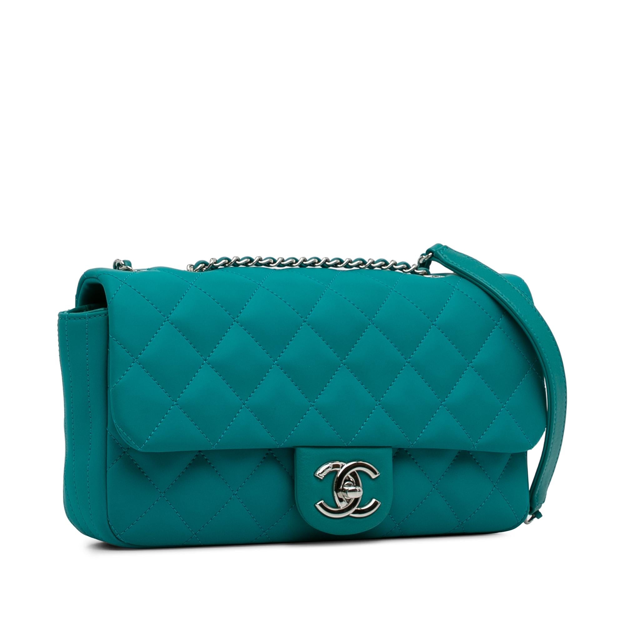 Chanel CC Quilted Calfskin Single Flap