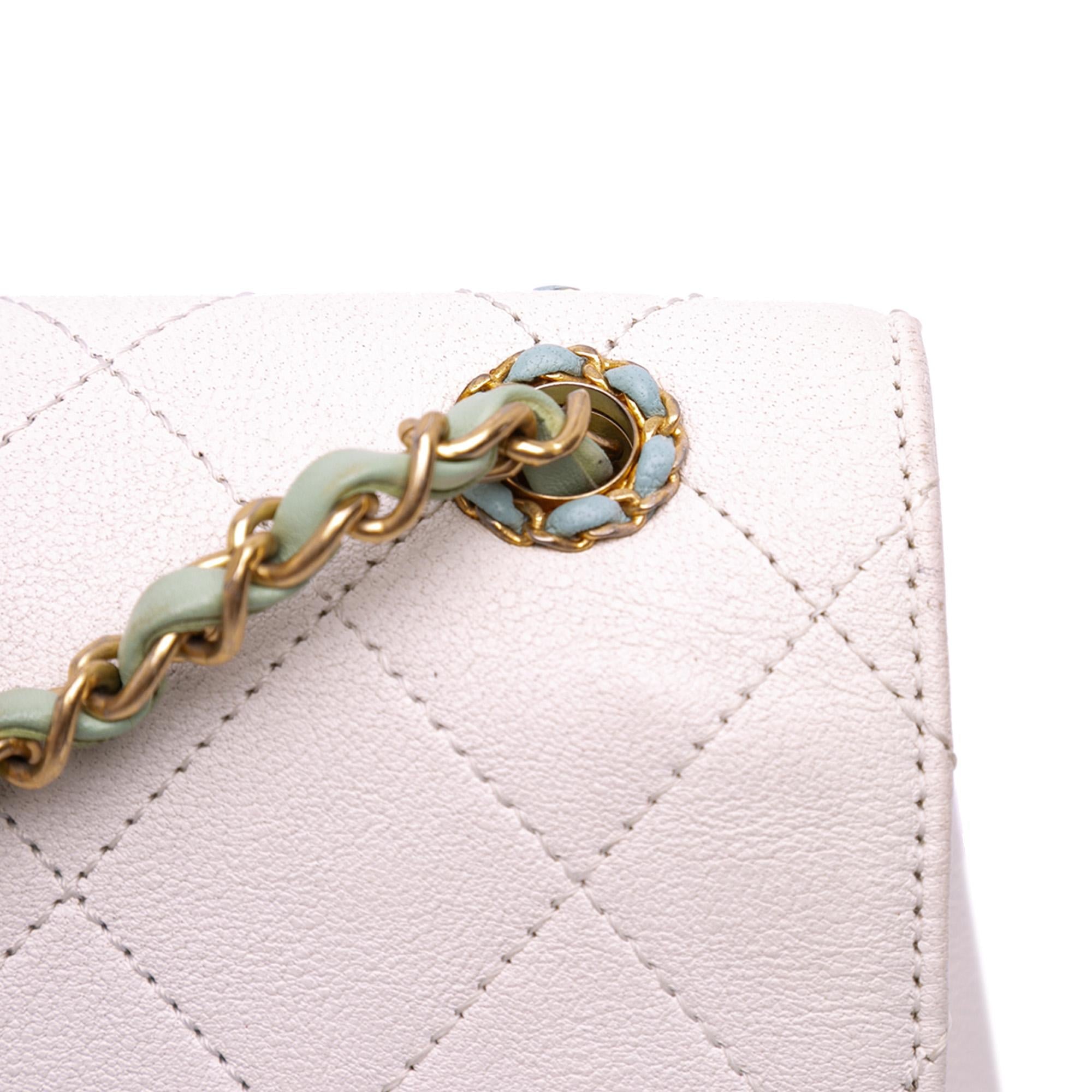Chanel CC Quilted Calfskin Single Flap