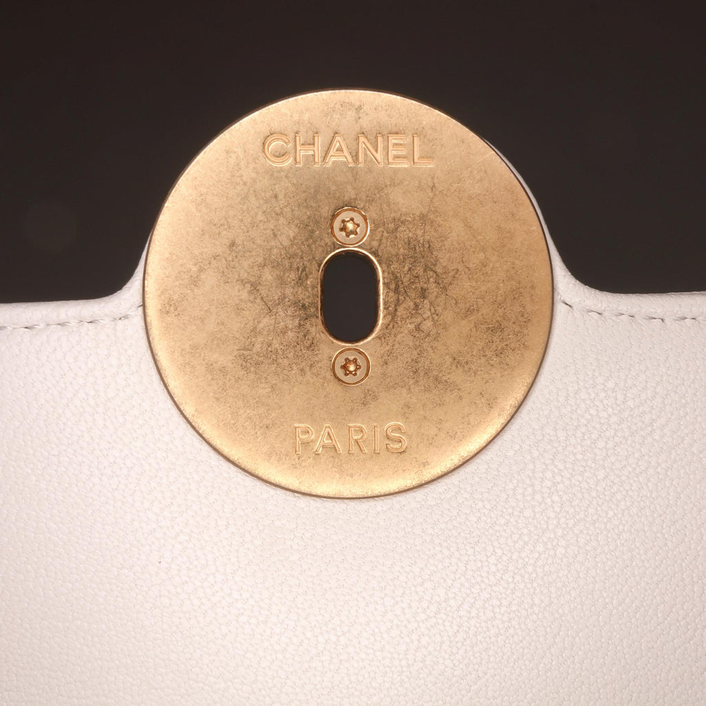 Chanel CC Quilted Calfskin Single Flap