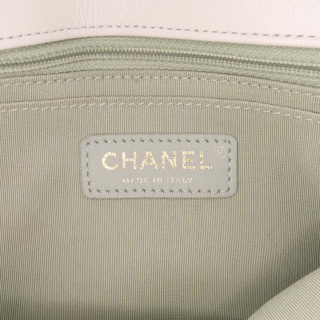 Chanel CC Quilted Calfskin Single Flap