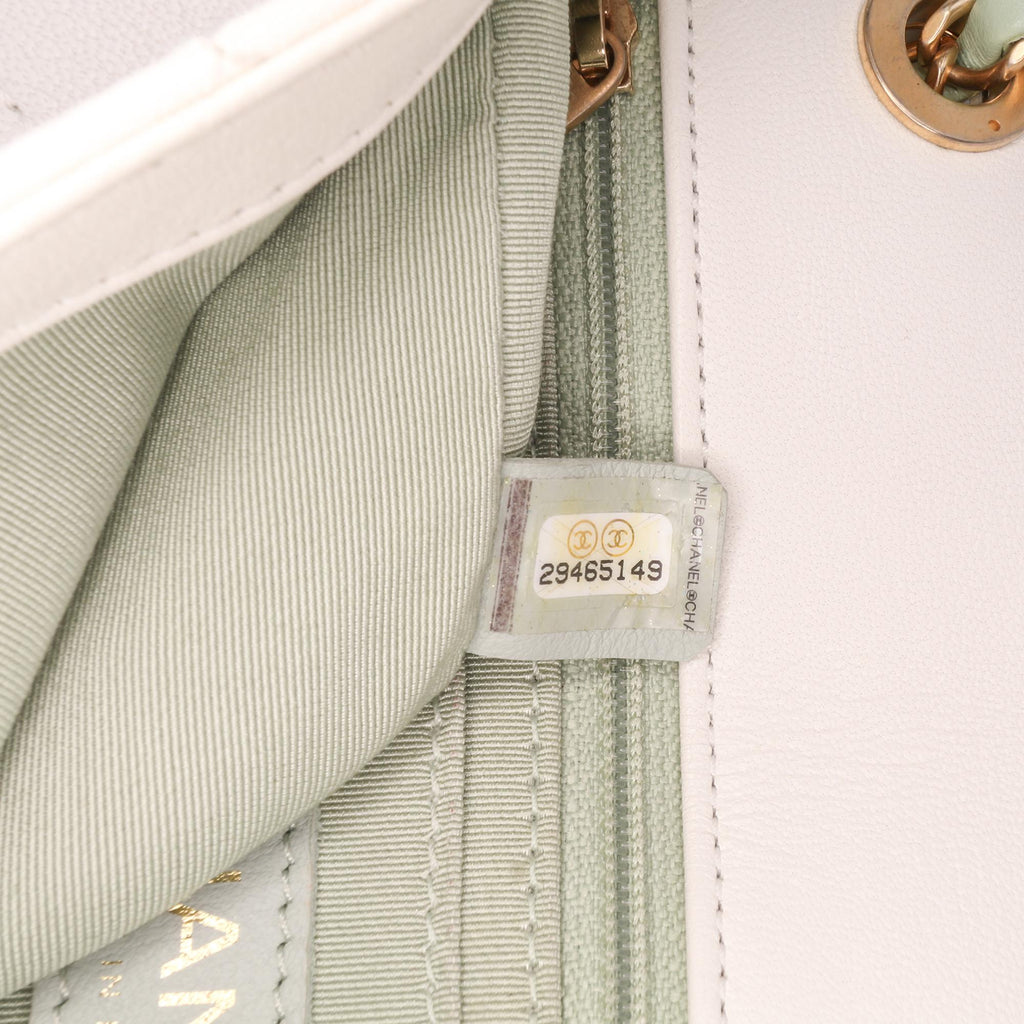 Chanel CC Quilted Calfskin Single Flap