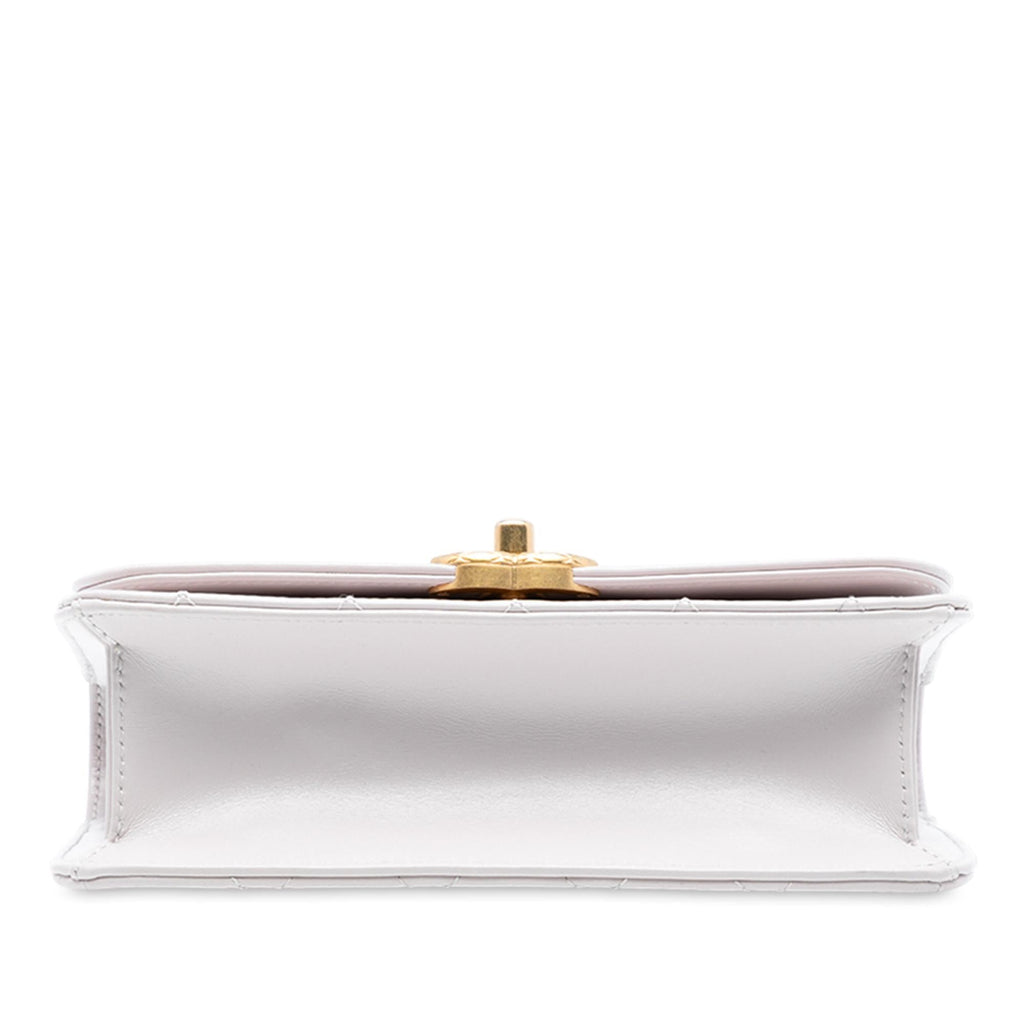 Chanel CC Quilted Calfskin Single Flap