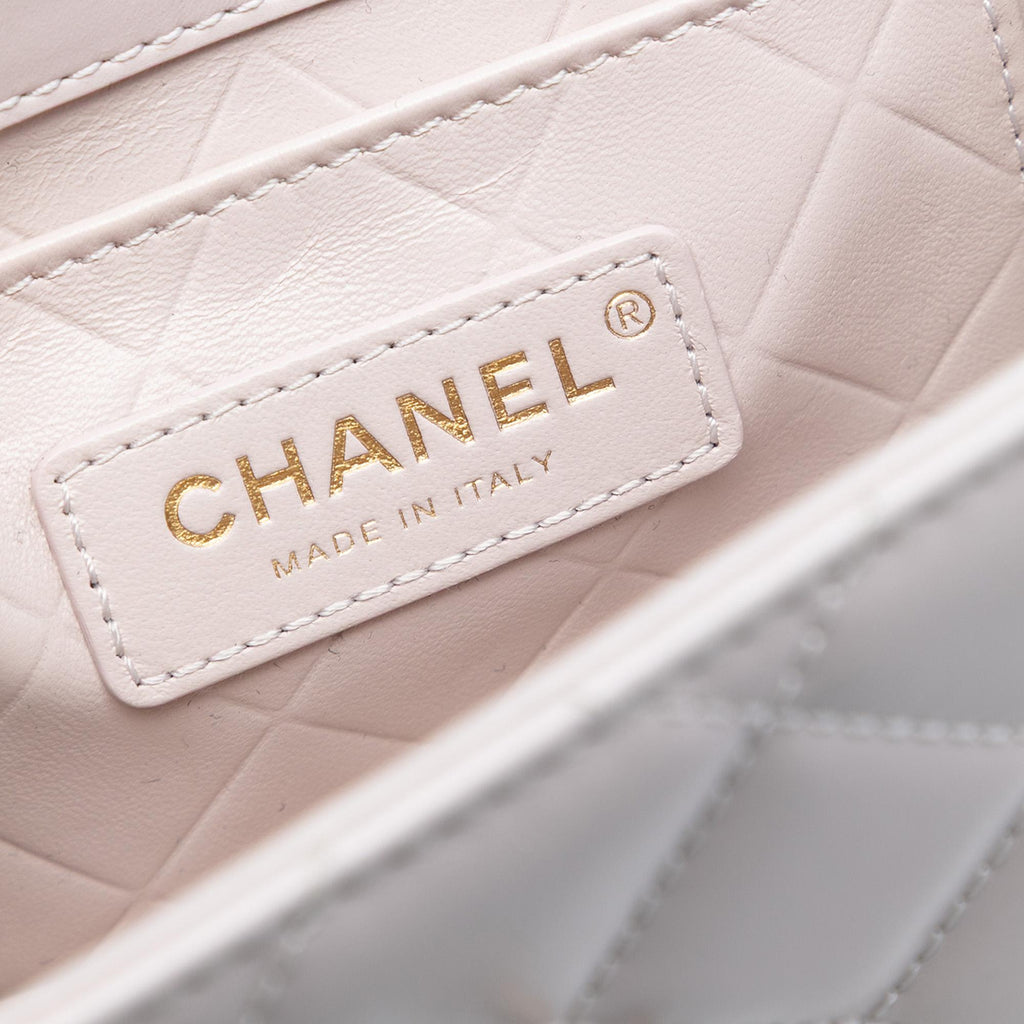 Chanel CC Quilted Calfskin Single Flap