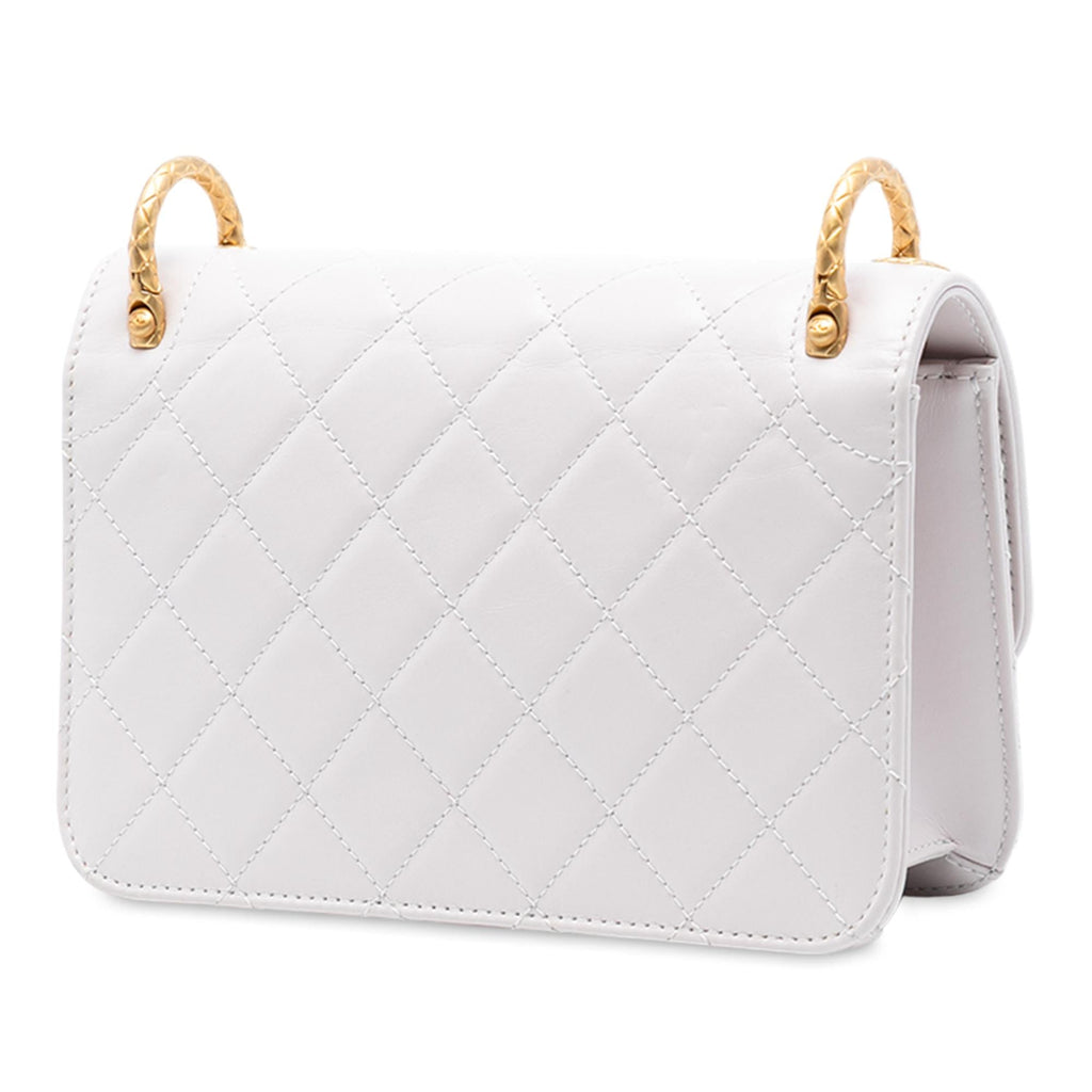Chanel CC Quilted Calfskin Single Flap