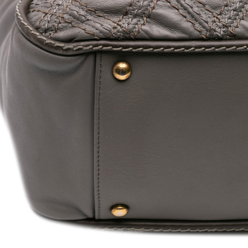 Chanel CC Quilted Calfskin Triptych Tote