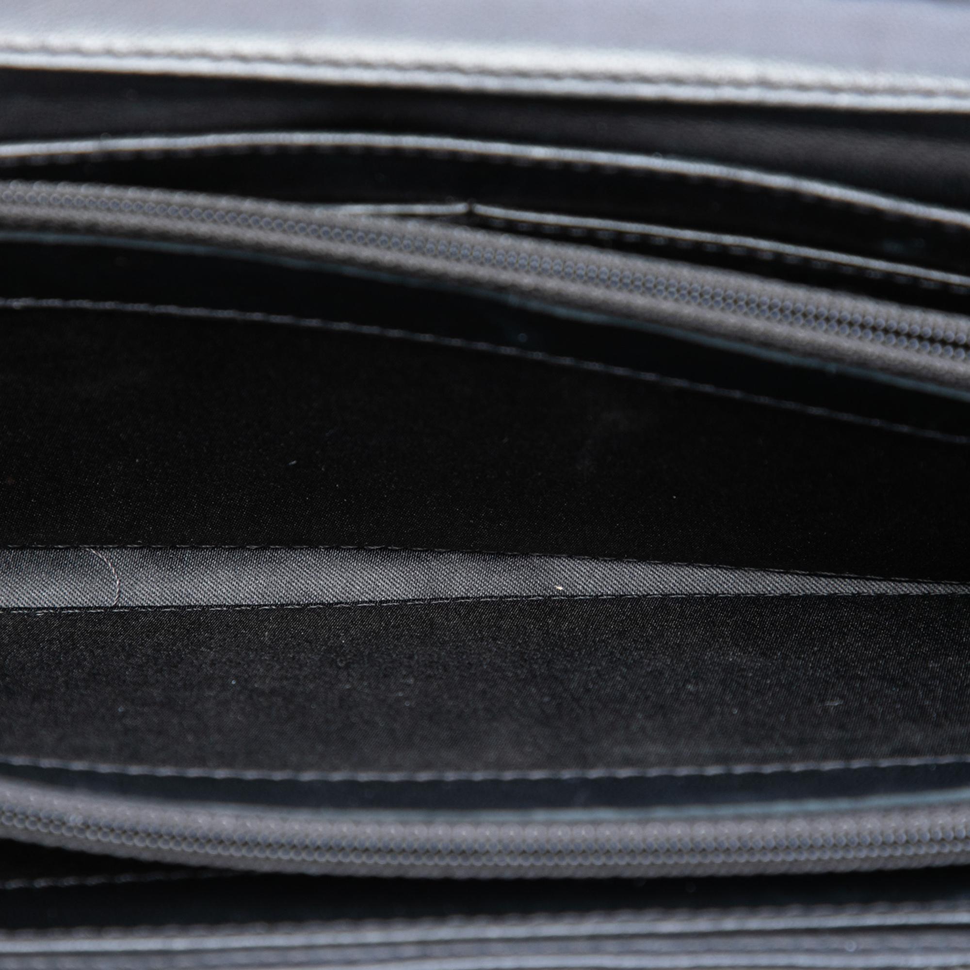 Chanel CC Quilted Calfskin Ultra Stitch Wallet On Chain