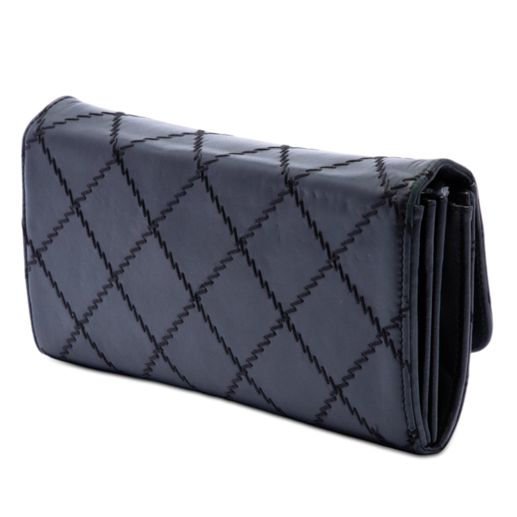 Chanel CC Quilted Calfskin Ultra Stitch Wallet On Chain