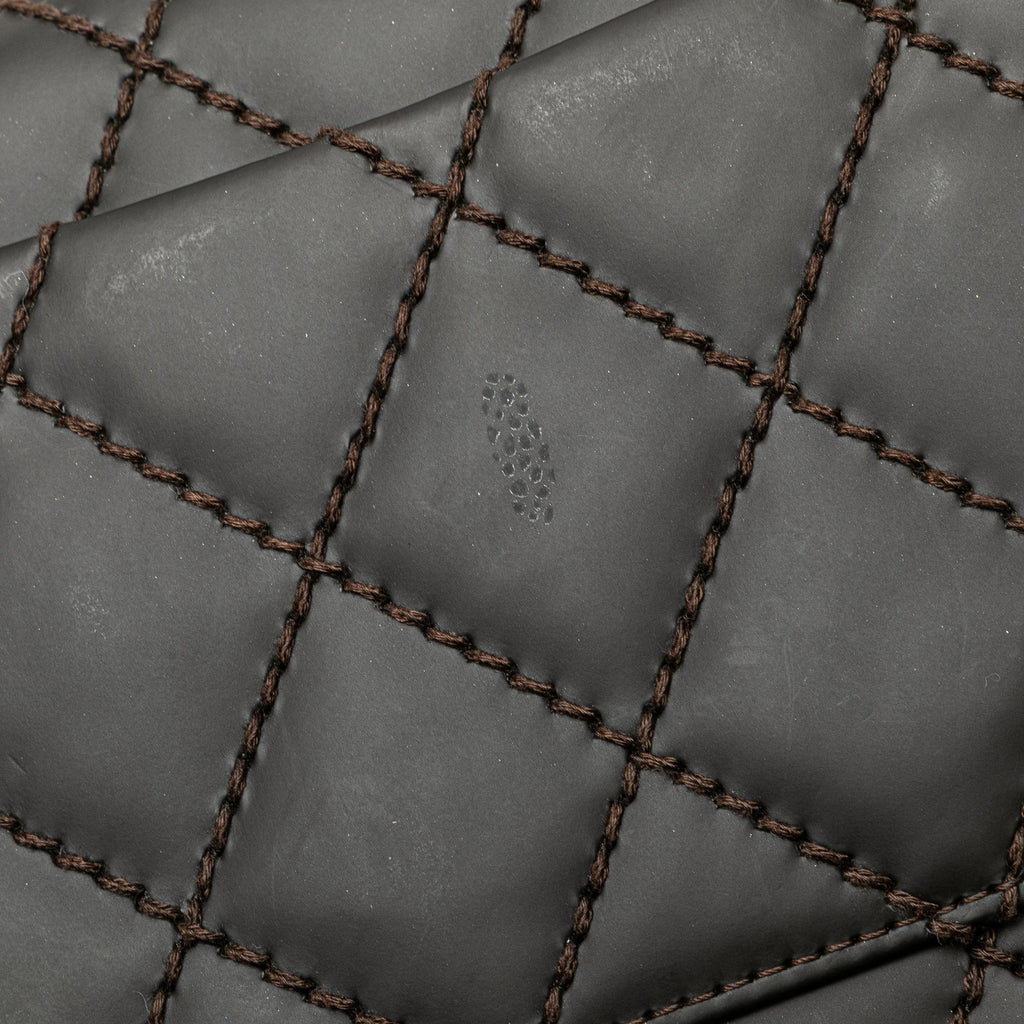 Chanel CC Quilted Calfskin Wild Stitch Flap