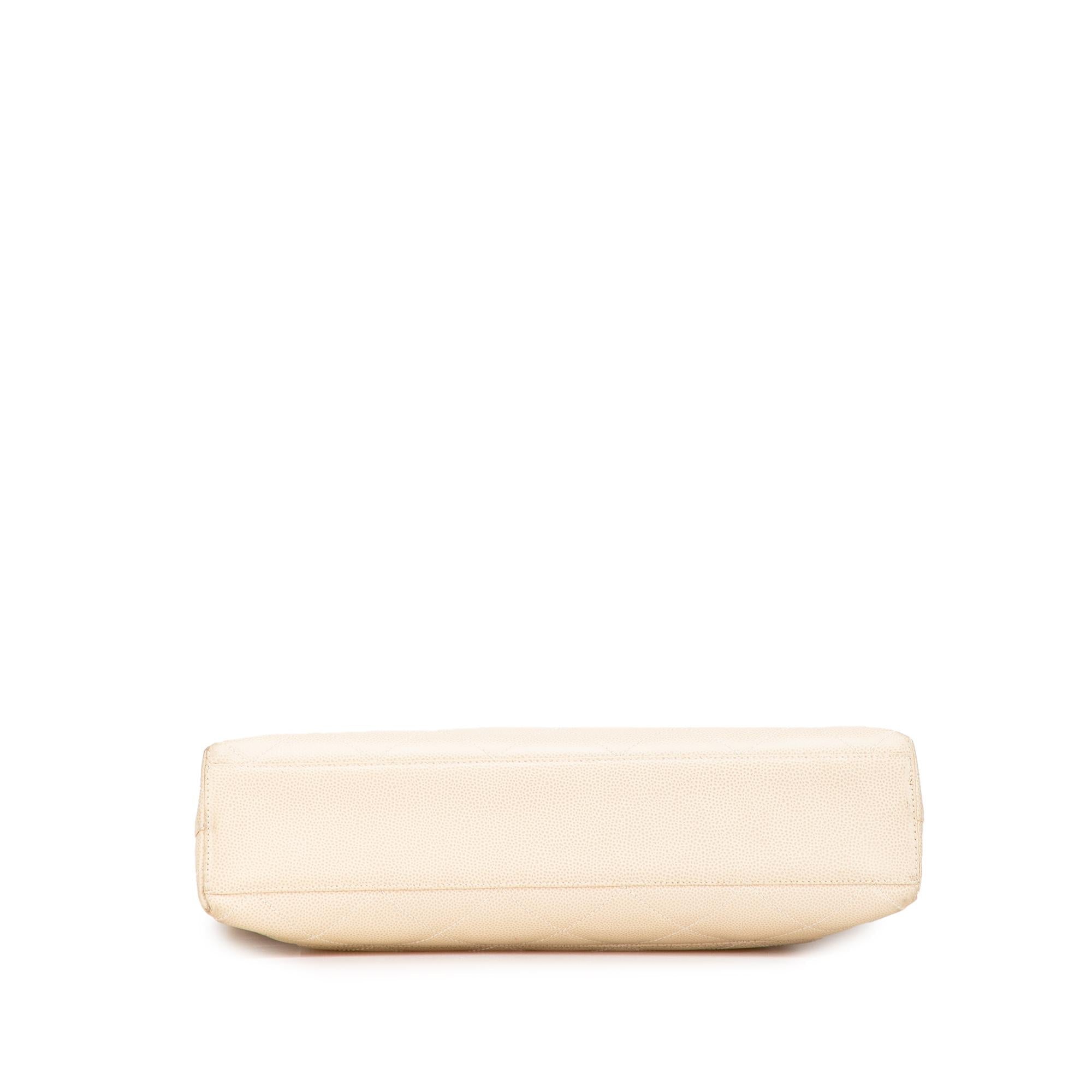 Chanel CC Quilted Caviar Bekko Chain Tote