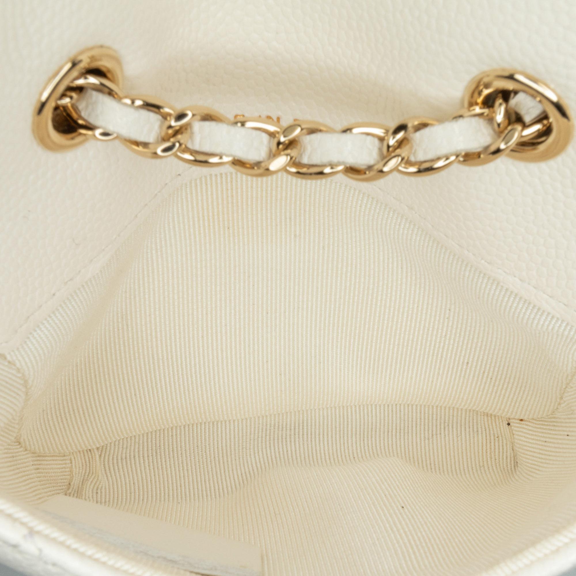 Chanel CC Quilted Caviar Belt Bag (SHG-EZD7VW)