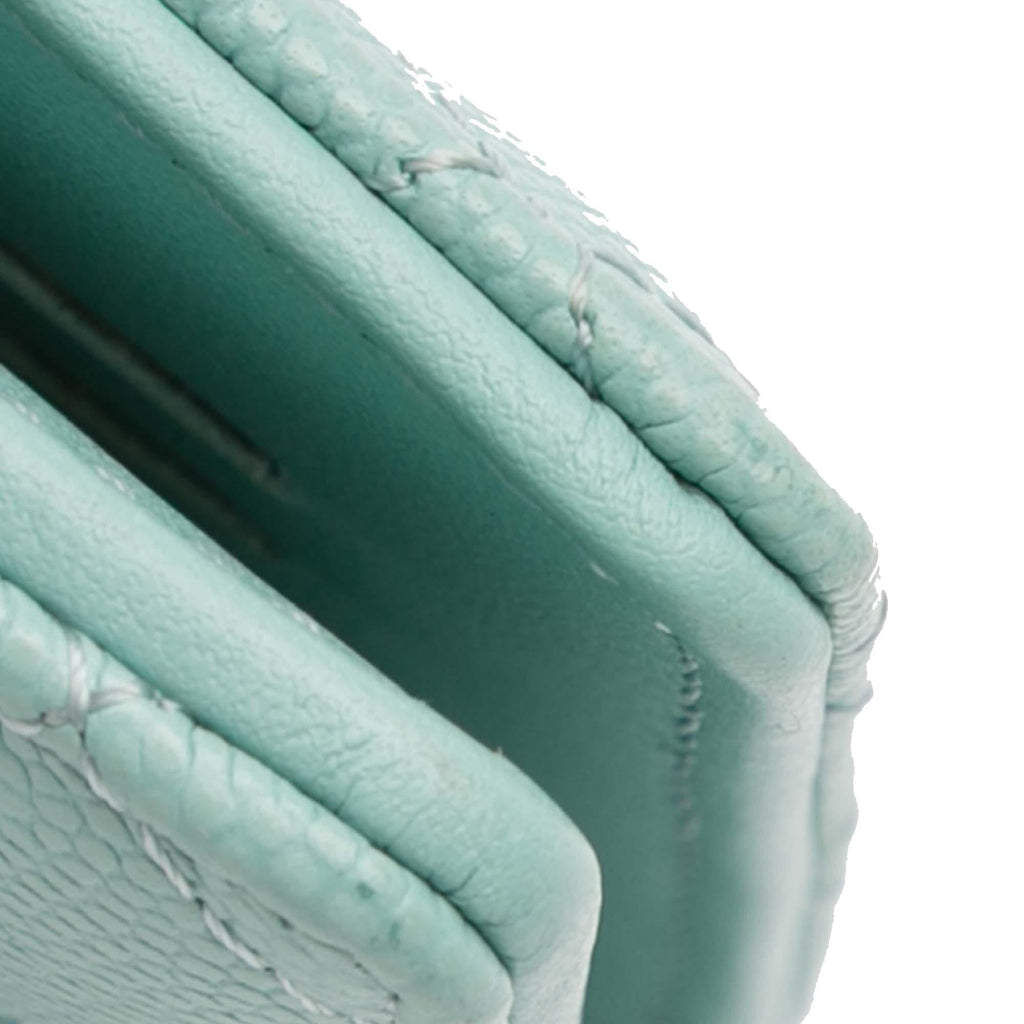 Chanel CC Quilted Caviar Bifold Long Wallet