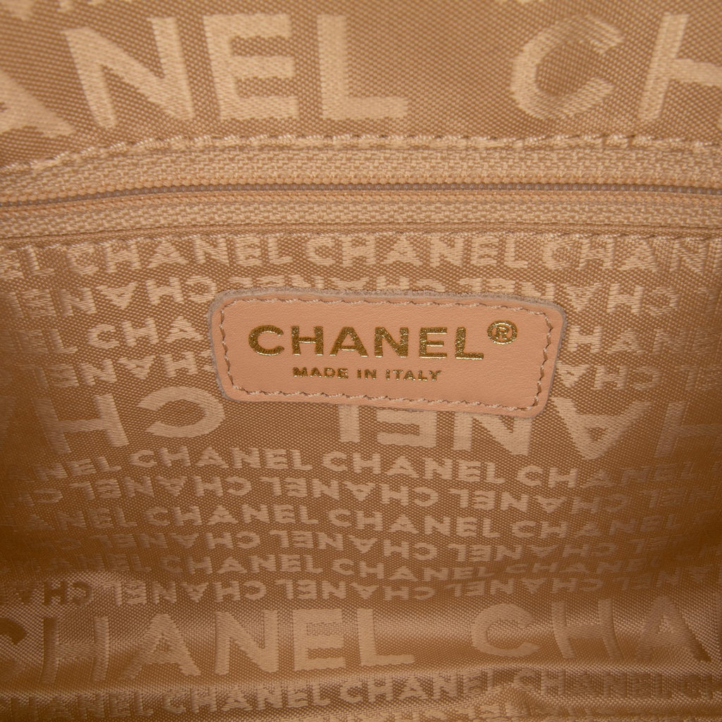 Chanel CC Quilted Caviar Bowling Bag