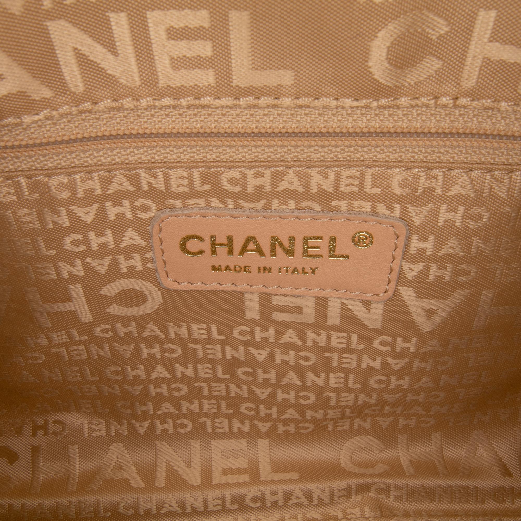 Chanel CC Quilted Caviar Bowling Bag