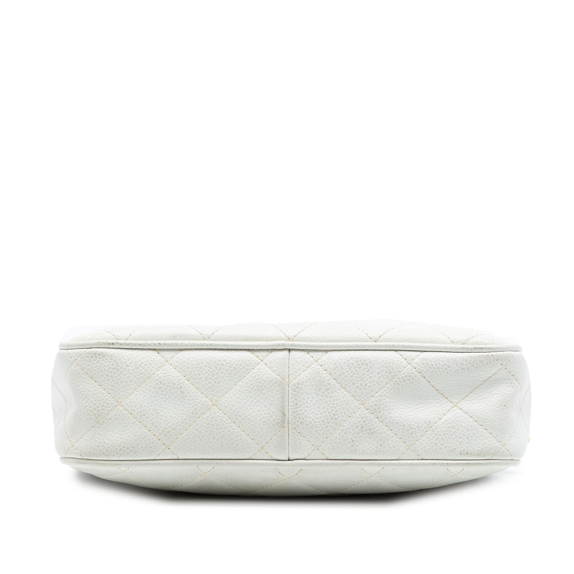 Chanel CC Quilted Caviar Camera Bag
