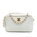 Chanel CC Quilted Caviar Camera Bag