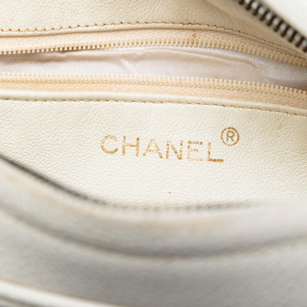Chanel CC Quilted Caviar Camera Bag