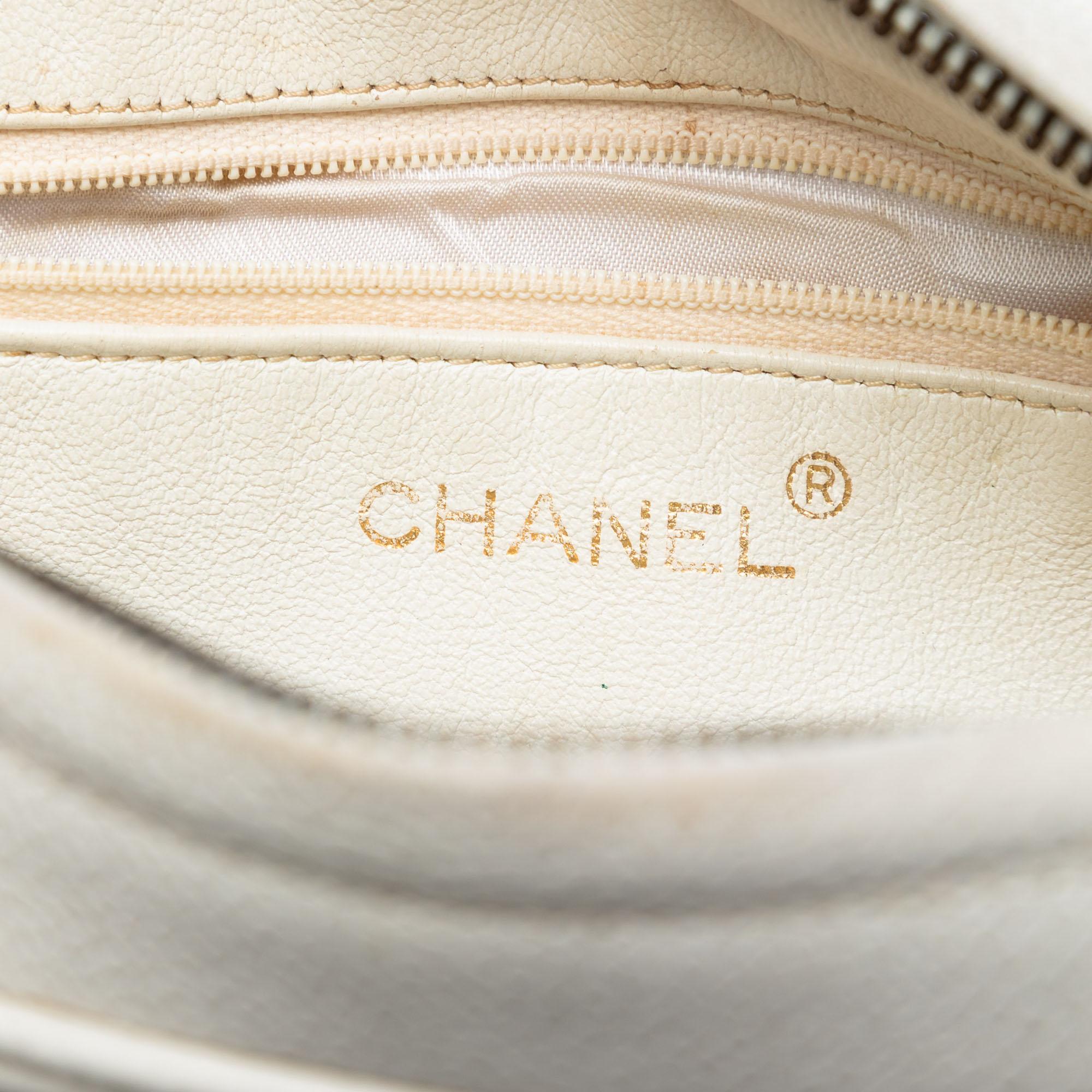 Chanel CC Quilted Caviar Camera Bag