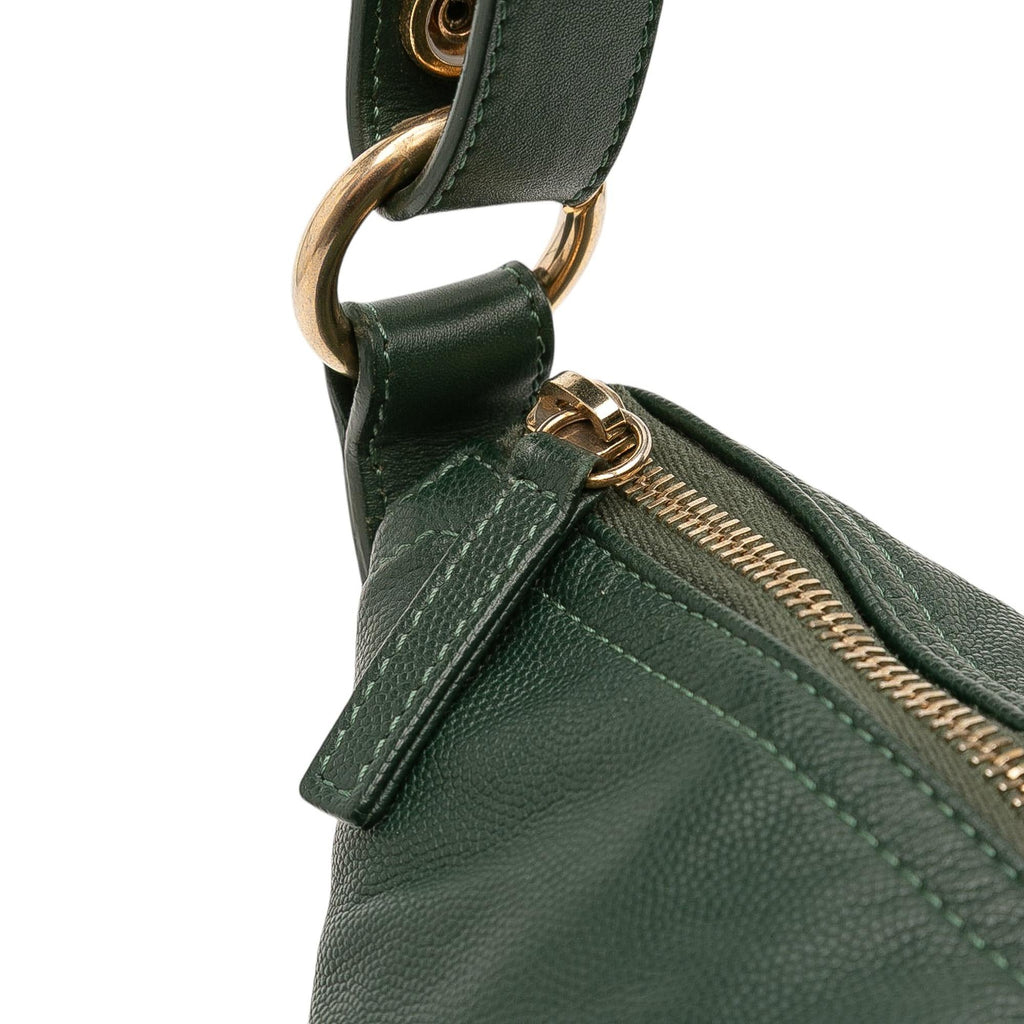 Chanel CC Quilted Caviar Casual Style Hobo