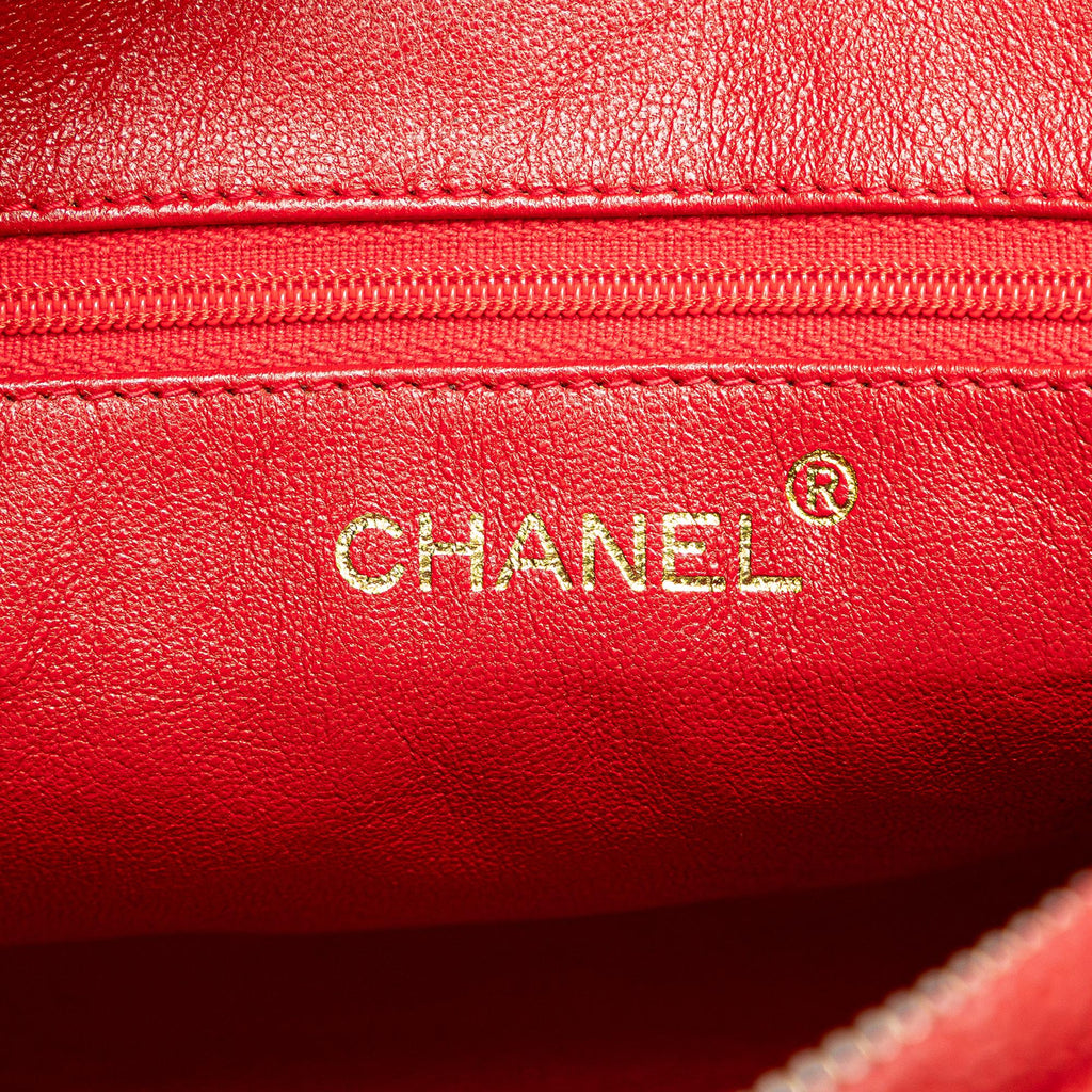 Chanel CC Quilted Caviar Chain Camera Bag