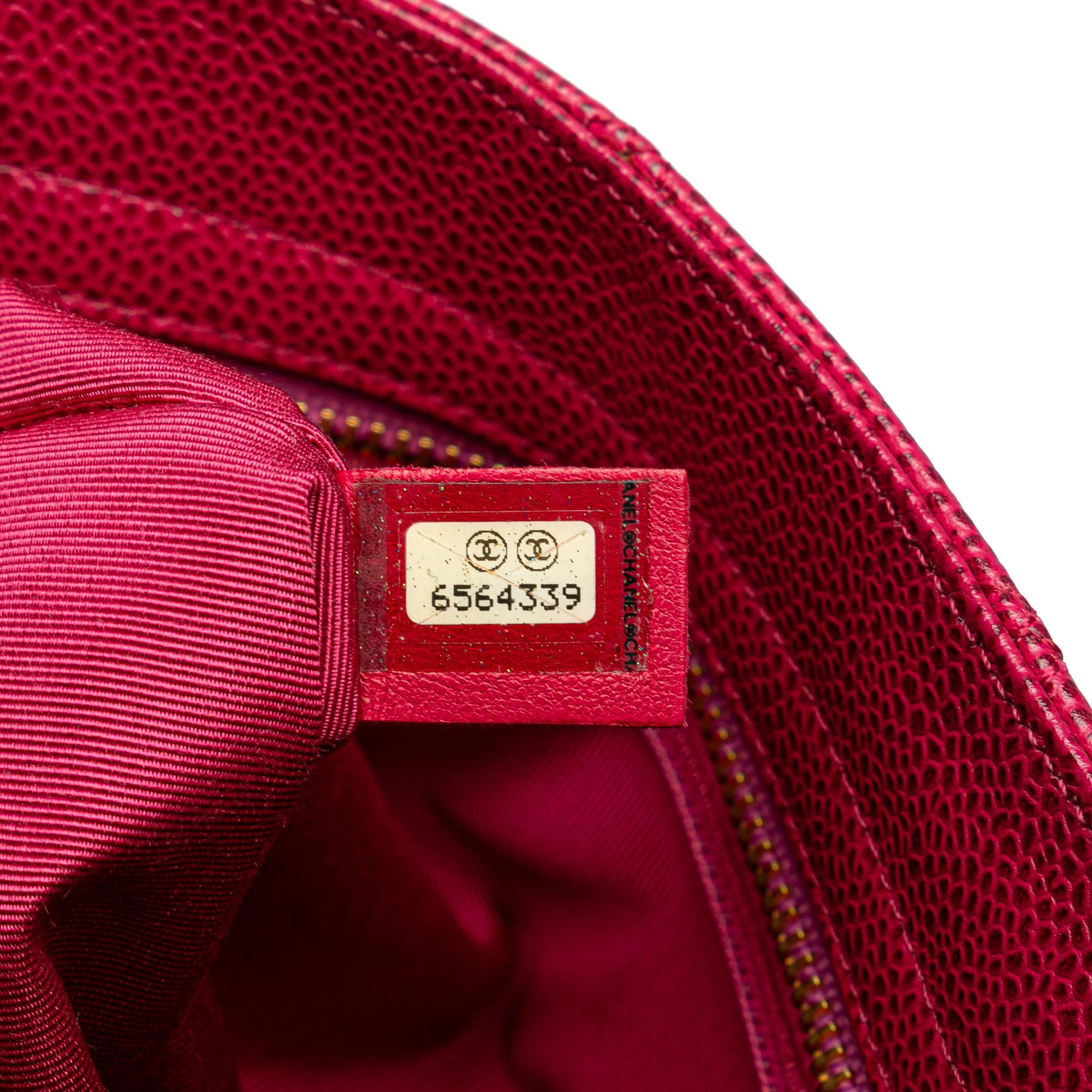 Chanel CC Quilted Caviar Chain Tote