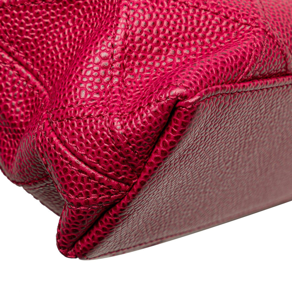 Chanel CC Quilted Caviar Chain Tote