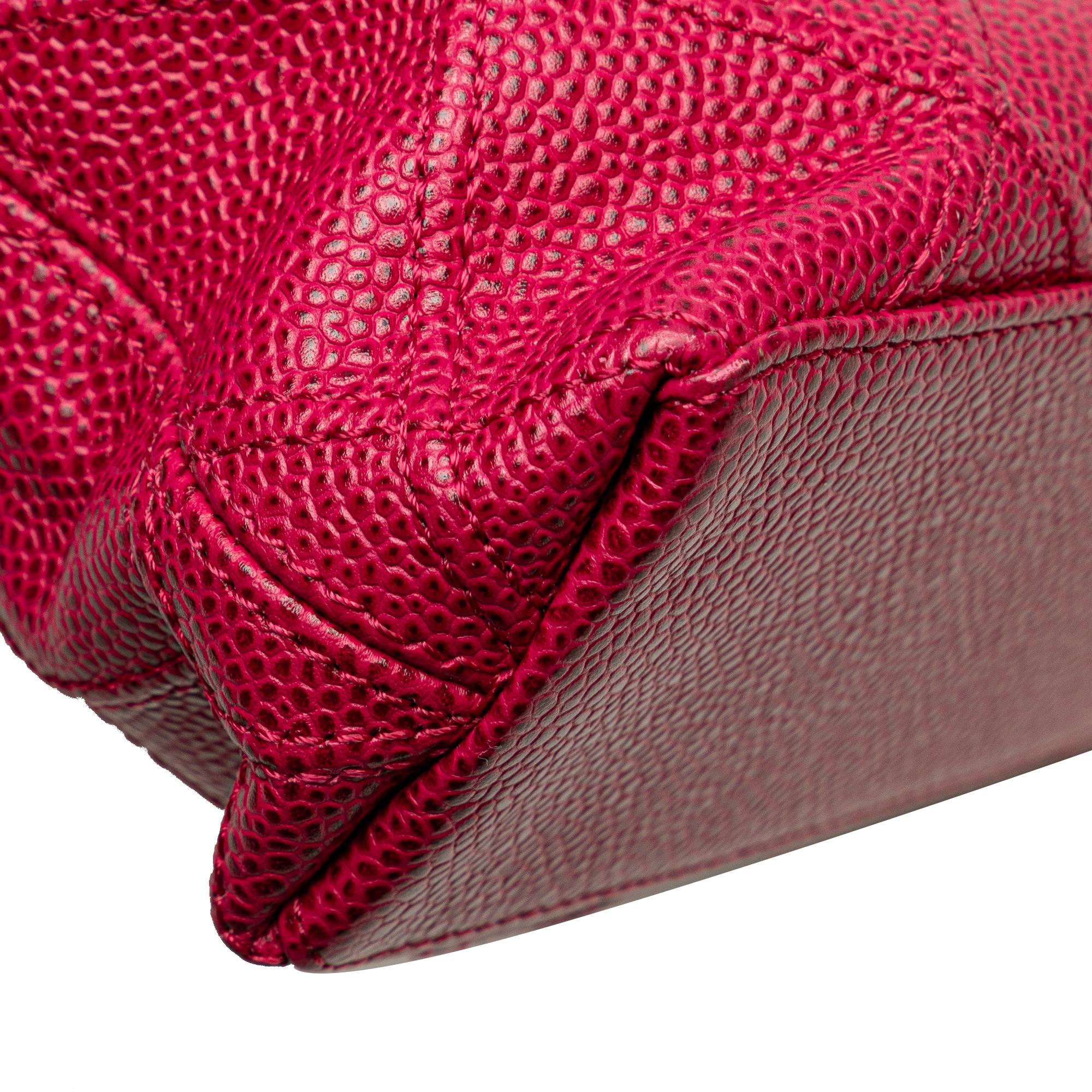 Chanel CC Quilted Caviar Chain Tote
