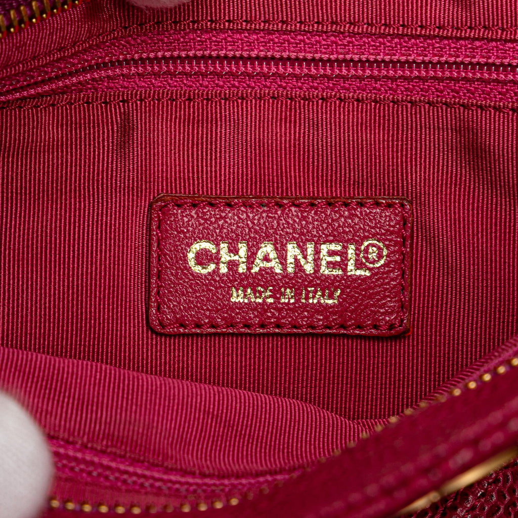 Chanel CC Quilted Caviar Chain Tote