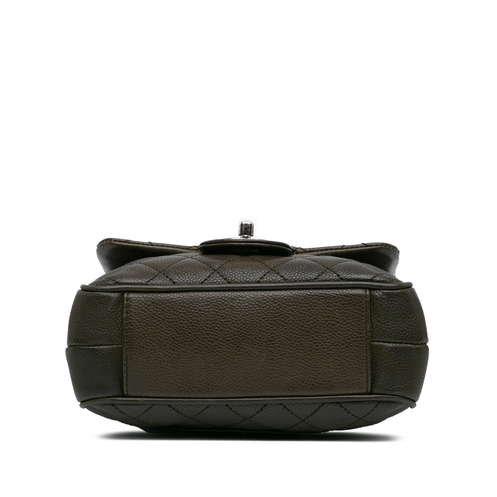 Chanel CC Quilted Caviar Crossbody