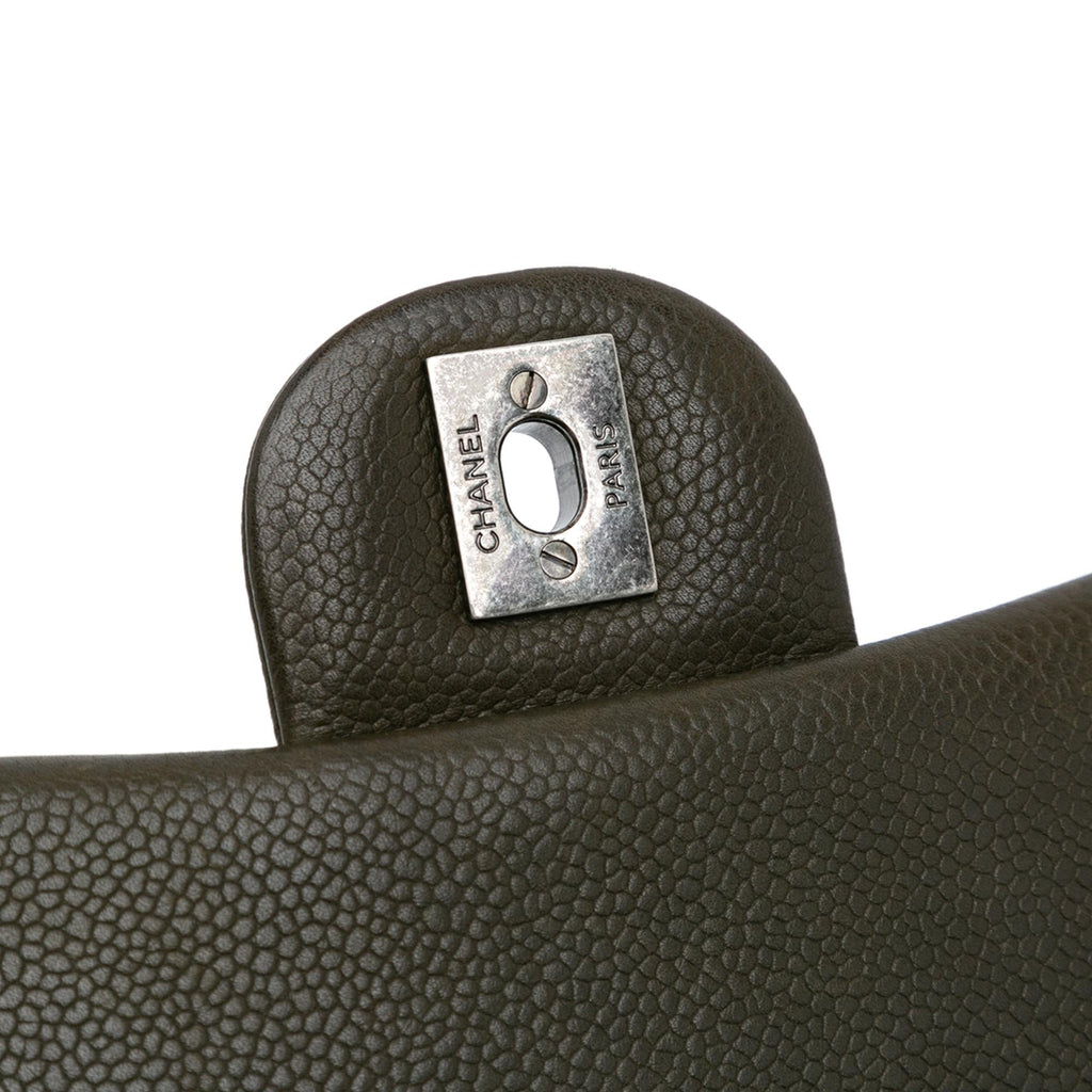 Chanel CC Quilted Caviar Crossbody