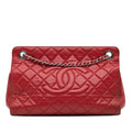 Chanel CC Quilted Caviar Frame Shopping Tote