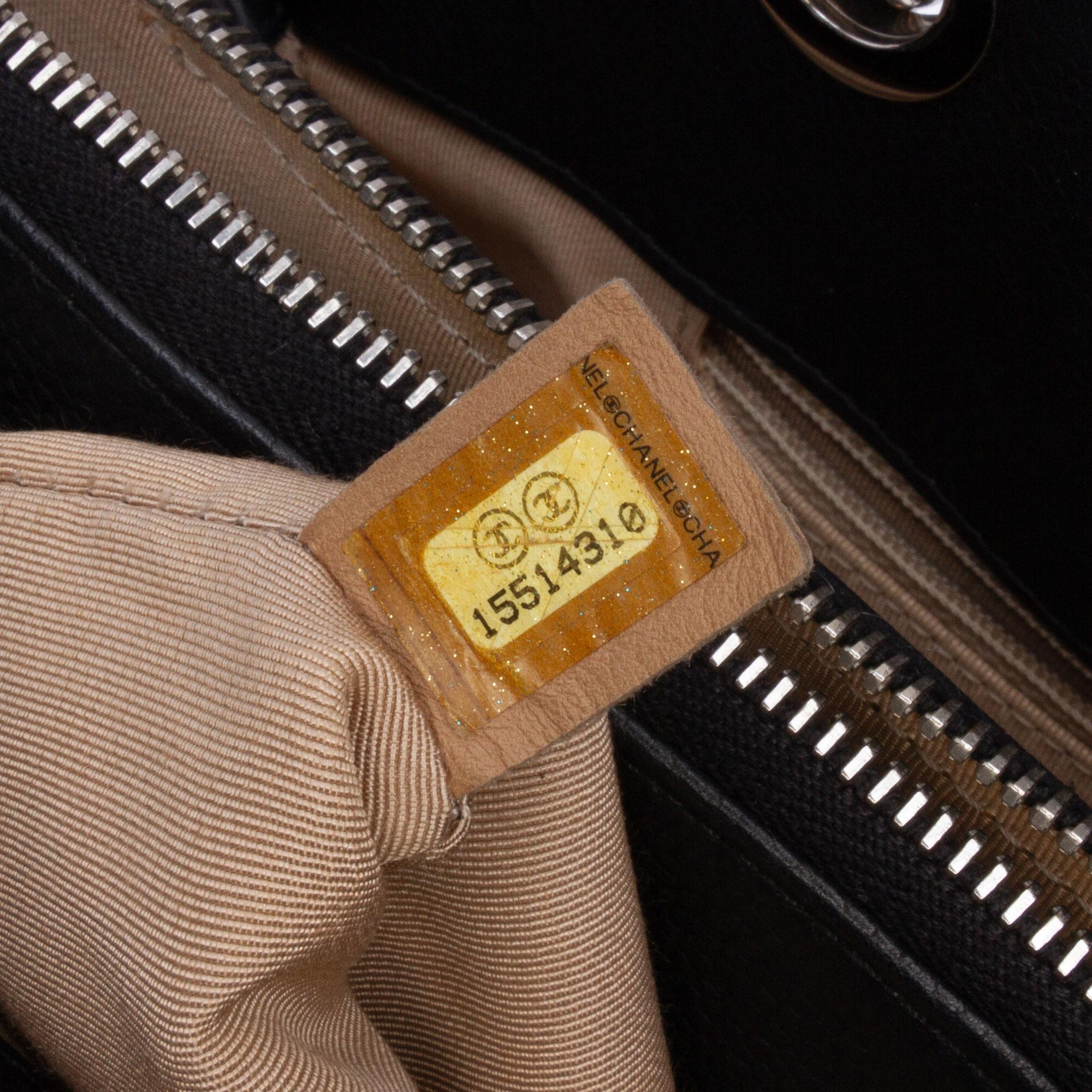 Chanel CC Quilted Caviar Soft Tote