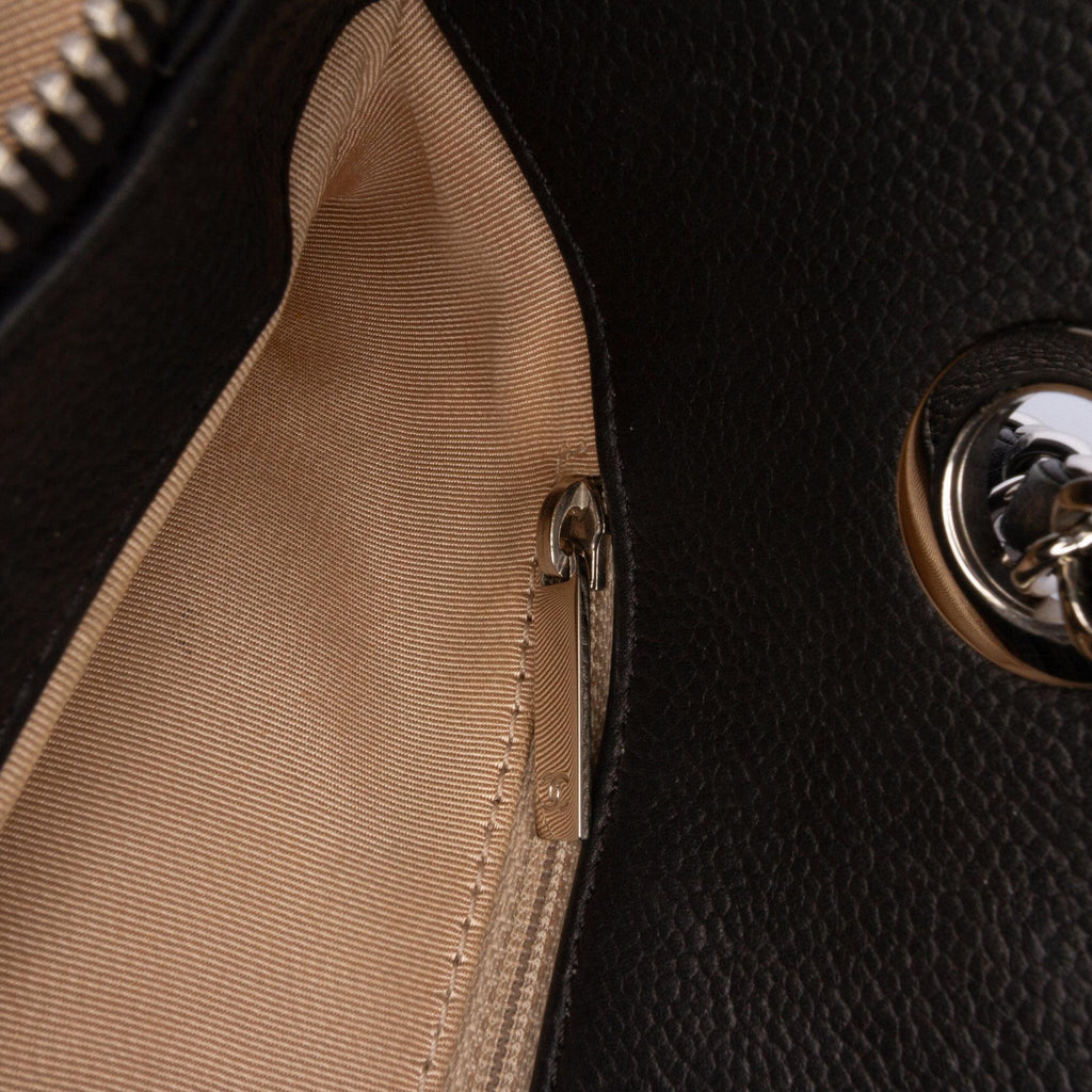 Chanel CC Quilted Caviar Soft Tote