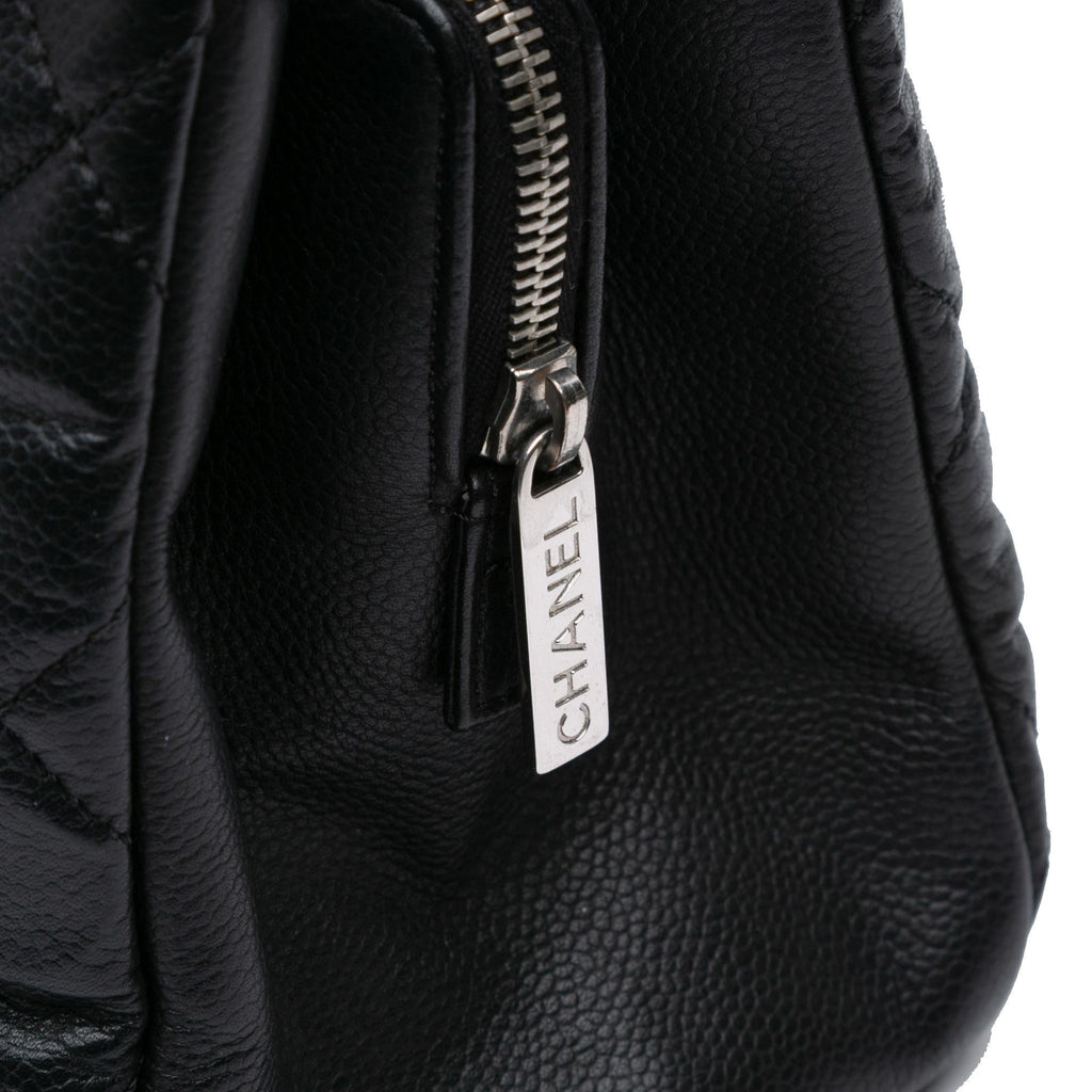 Chanel CC Quilted Caviar Soft Tote