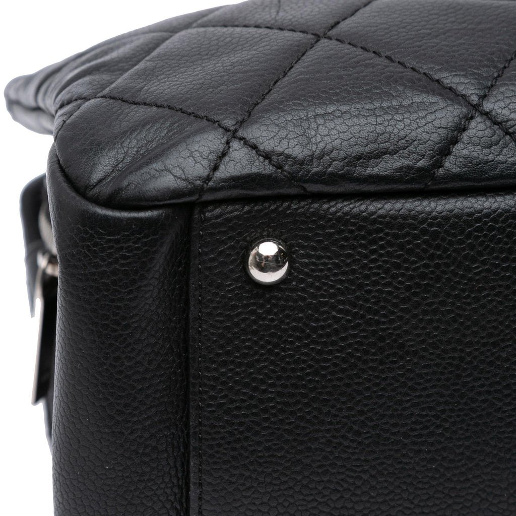 Chanel CC Quilted Caviar Soft Tote