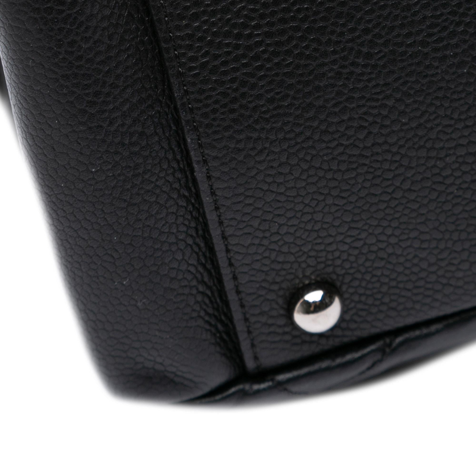 Chanel CC Quilted Caviar Soft Tote