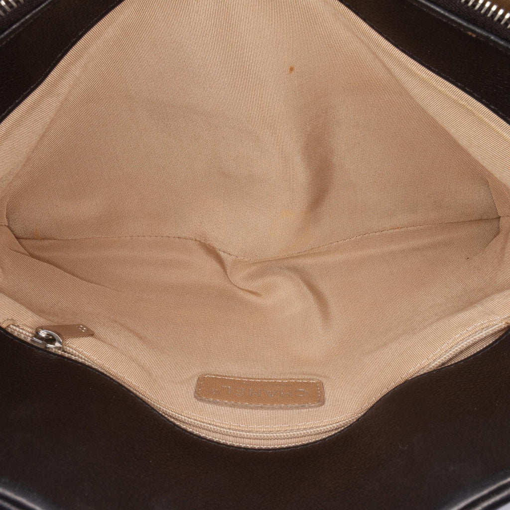 Chanel CC Quilted Caviar Soft Tote