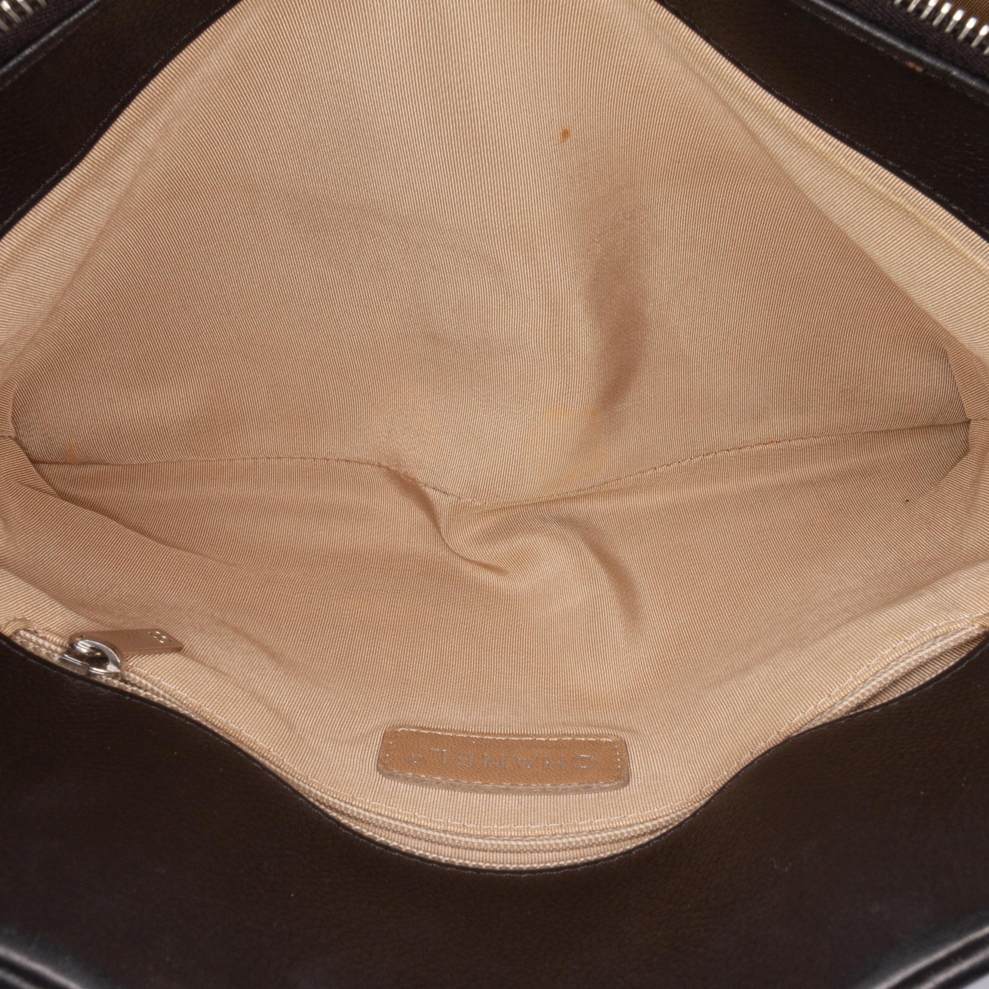 Chanel CC Quilted Caviar Soft Tote
