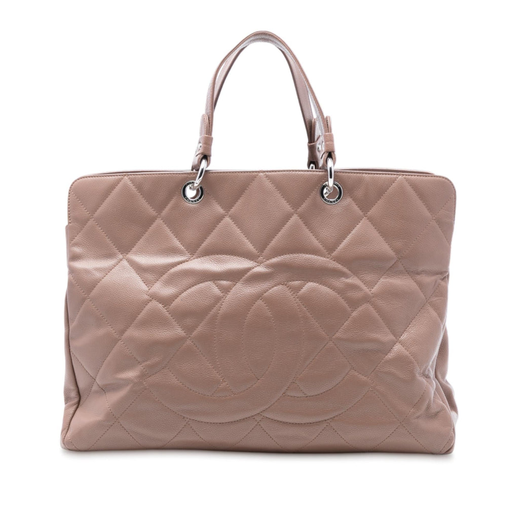 Chanel CC Quilted Caviar Timeless Tote