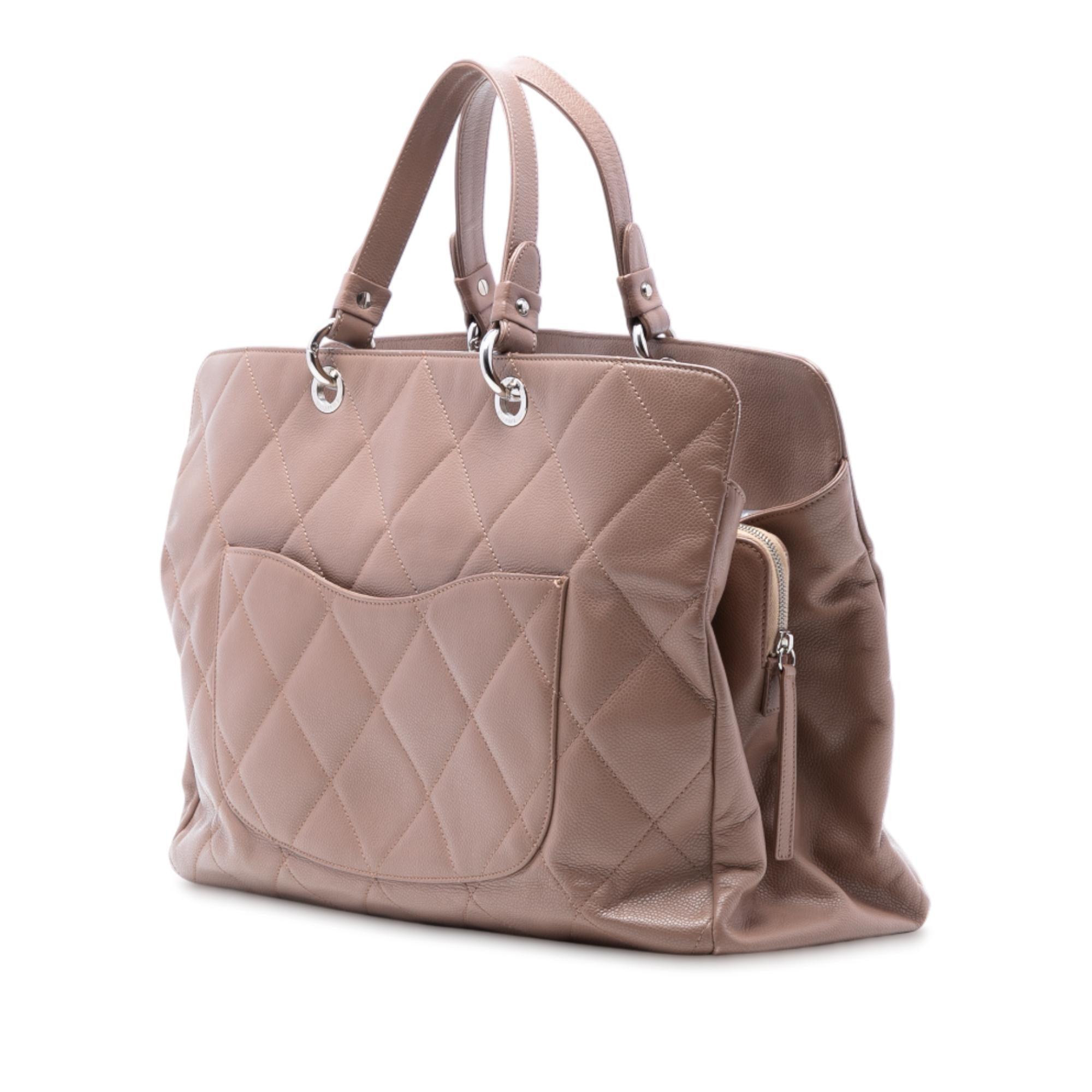 Chanel CC Quilted Caviar Timeless Tote