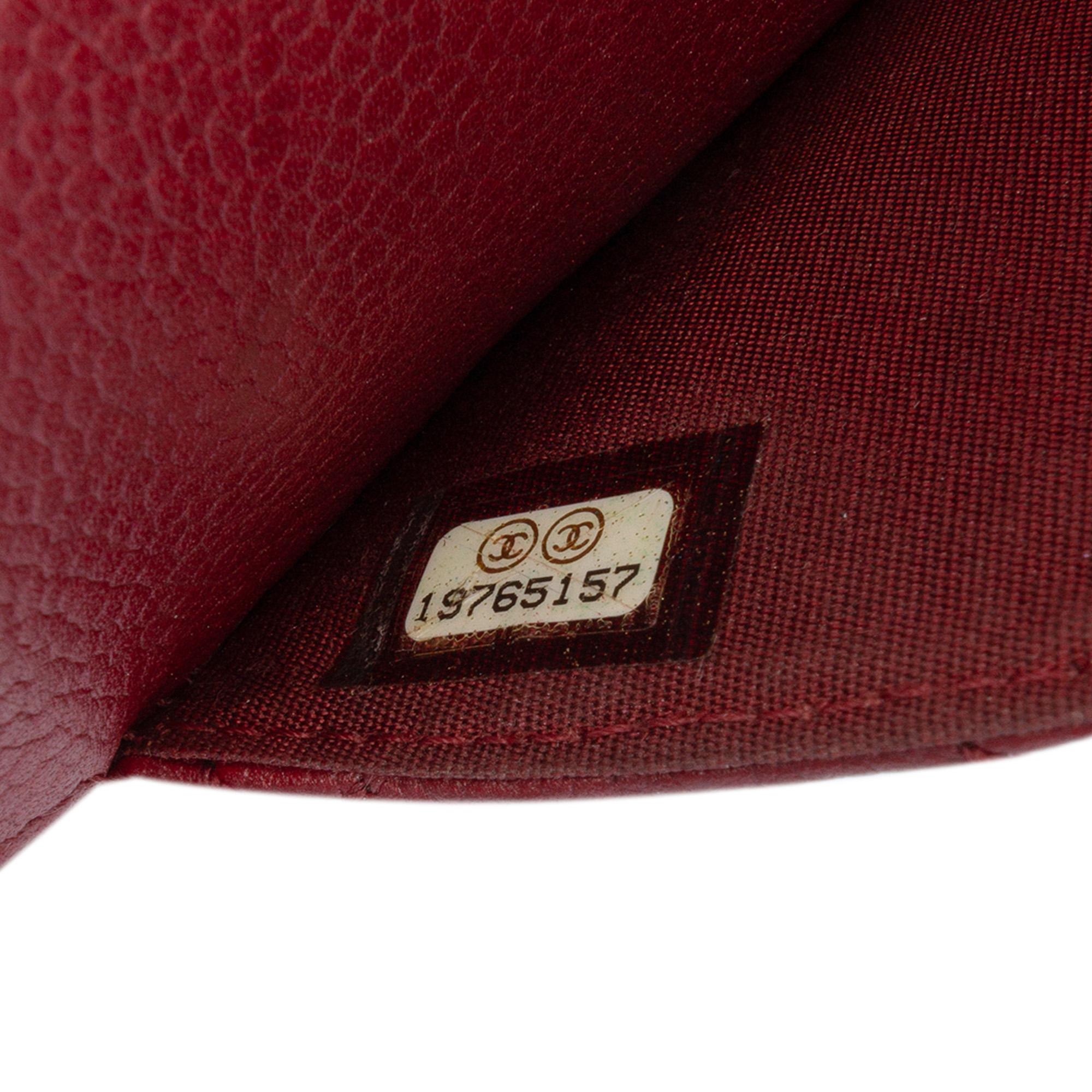 Chanel CC Quilted Caviar Wallet on Chain