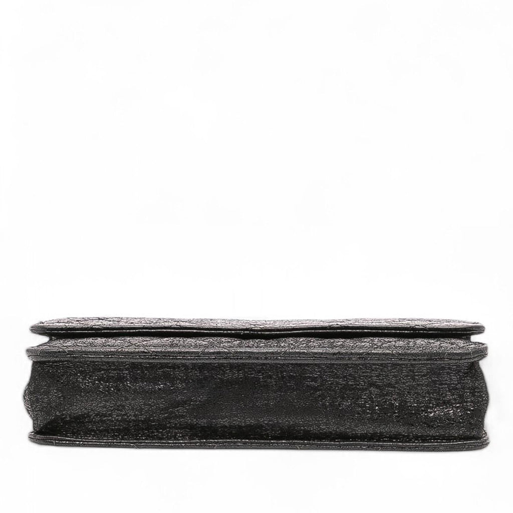 Chanel CC Quilted Crinkled Calfskin Wallet On Chain