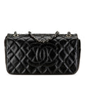 Chanel CC Quilted Glazed Calfskin Flap (SHG-16f7wX)