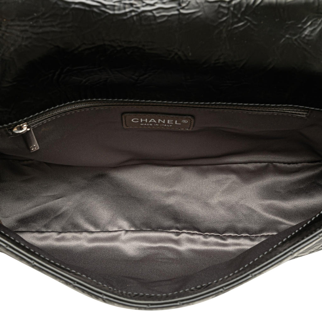 Chanel CC Quilted Glazed Calfskin Flap (SHG-16f7wX)