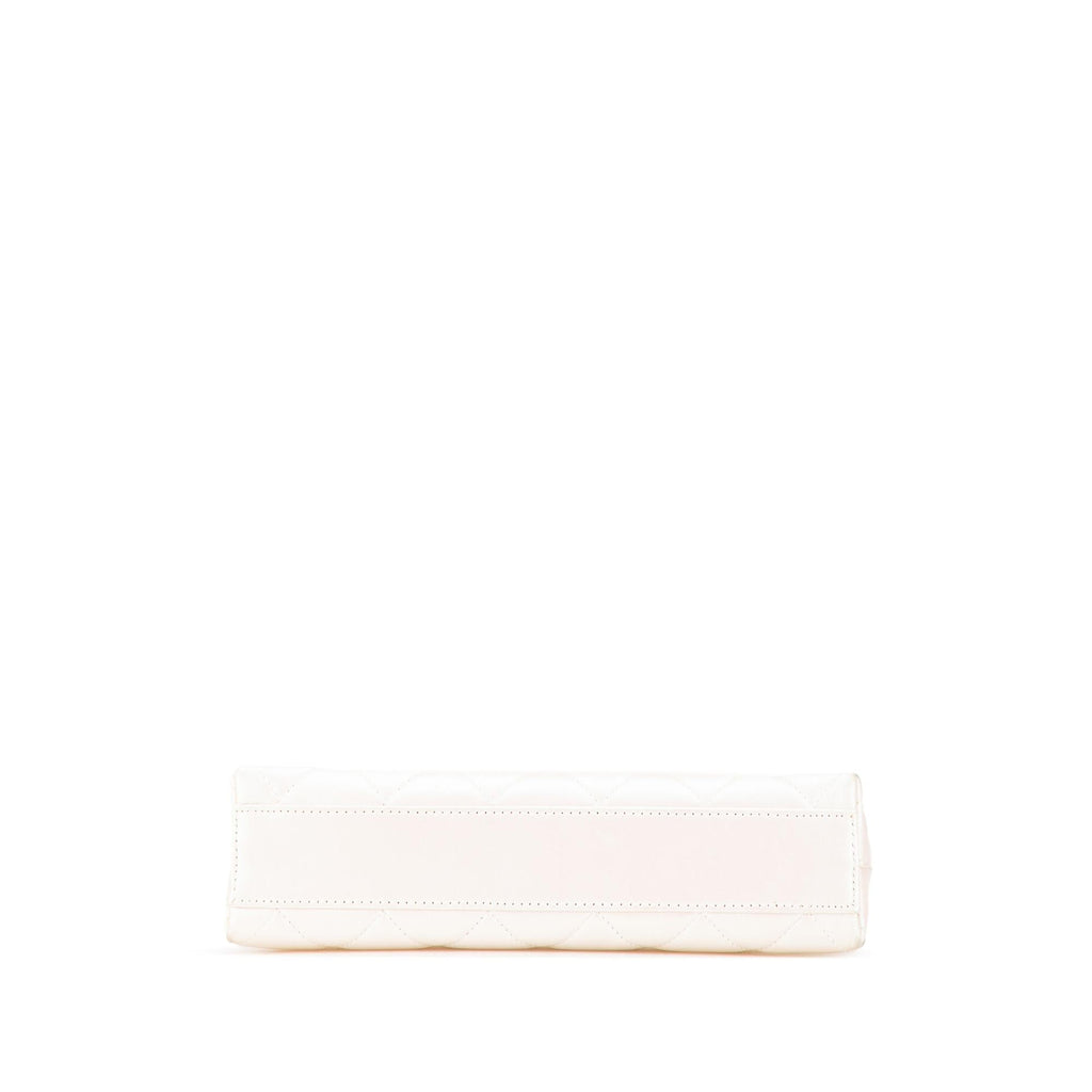 Chanel CC Quilted Irisdescent Lambskin Chain Handbag