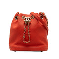 Chanel CC Quilted Lambskin Bucket (SHG-Kq4OAT)