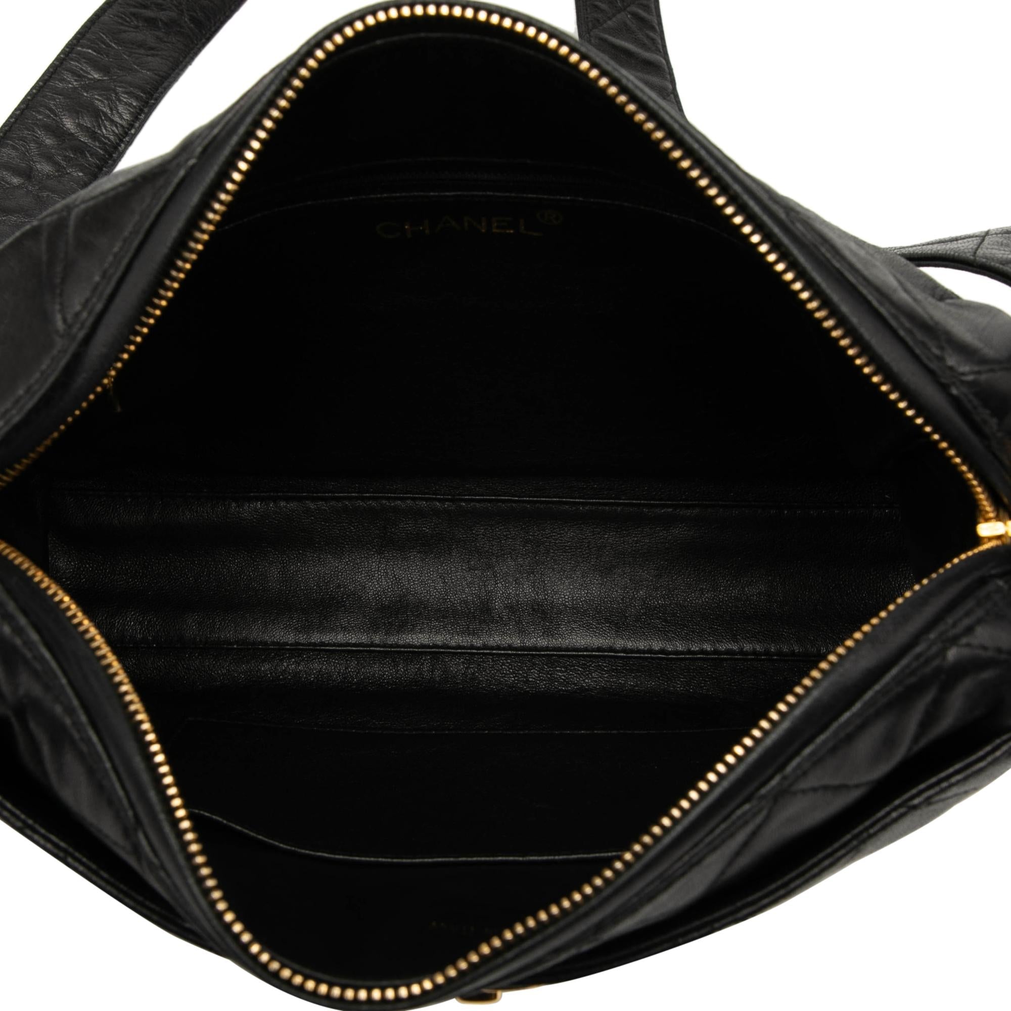 Chanel CC Quilted Lambskin Camera Bag