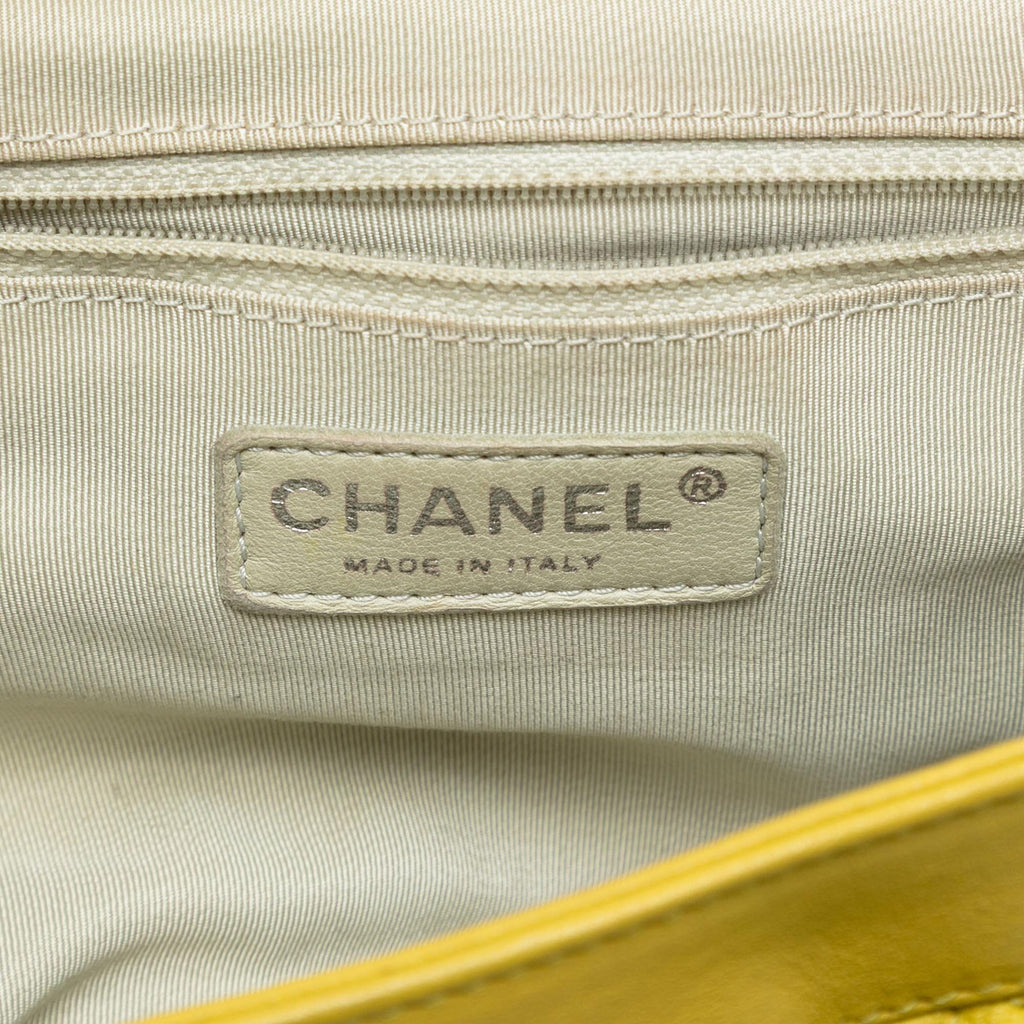 Chanel CC Quilted Lambskin Chain Around Flap